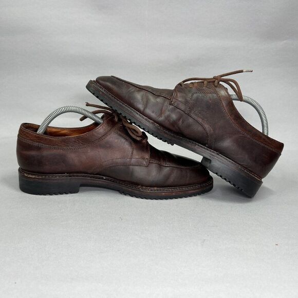 Cole Haan Country Oxfords Men\'s Size 9 Brown Leather Split Toe Derby Dress Shoes main image 8